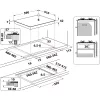 Whirlpool GOFL 629/WH főzőlap beépíthető gáz