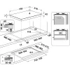 Whirlpool GOWL 728/NB főzőlap beépíthető gáz