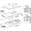 Whirlpool SMP 778 C/NE/IXL főzőlap beépíthető indukciós