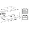 Whirlpool TKRL 661 NB főzőlap beépíthető gáz