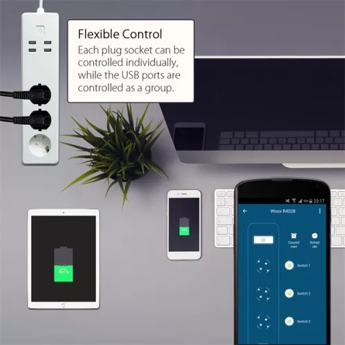 Woox R4028 Smart Home okos elosztó