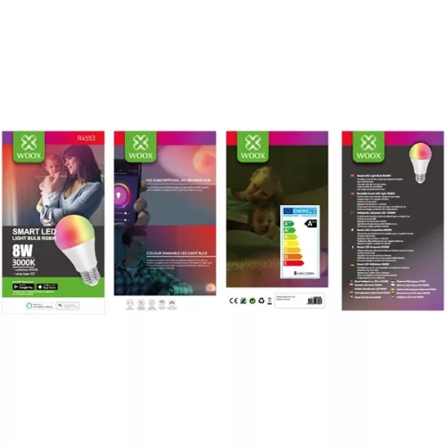 Woox R4553 Smart Home okos izzó