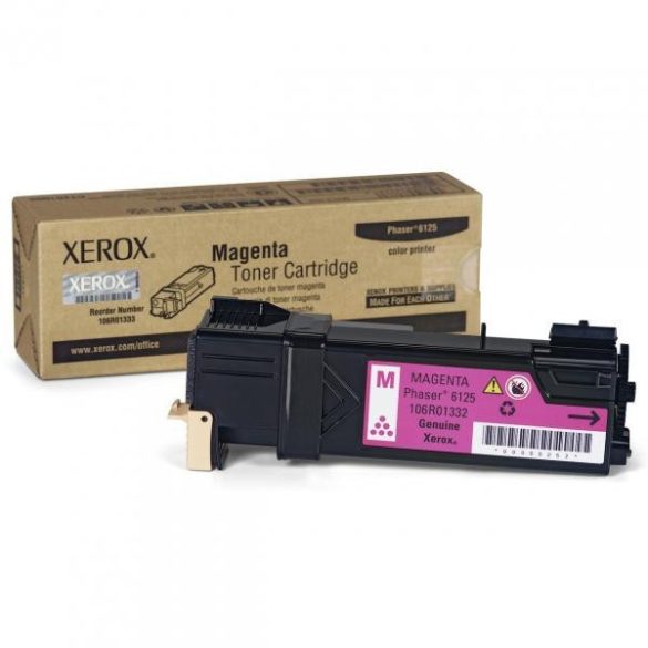 Xerox Phaser 6125 (106R01336) magenta eredeti toner