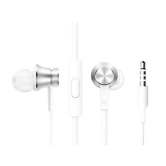XIAOMI Mi In-Ear Headphones Basic mikrofonos fülhallgató, ezüst - ZBW4355TY