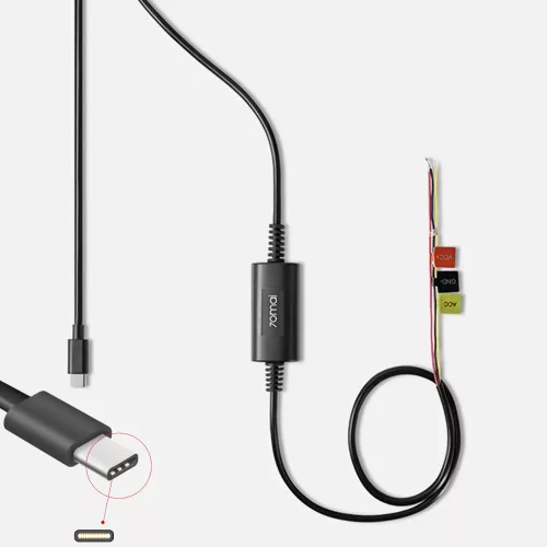 70mai Hardwire USB Type-C Kit beszerelő szett autós kamerához UP03