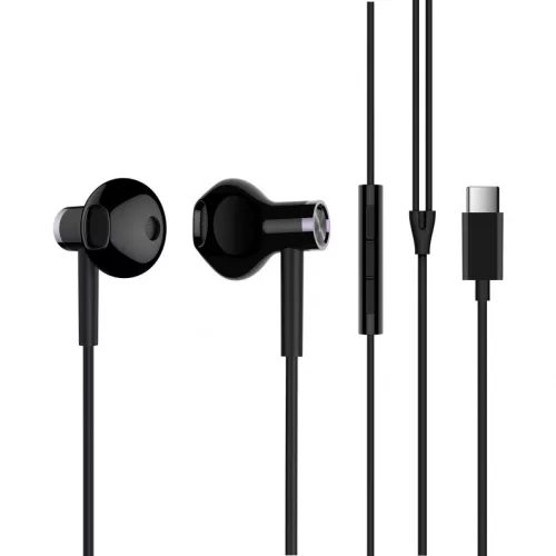 Xiaomi Mi Dual Driver Earphones fülhallgató (Type-C) - fekete