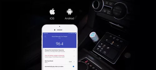 Roidmi 3S autós Bluetooth FM transzmitter