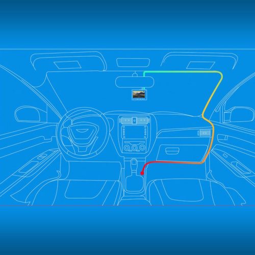YI Dash CAM autós menetrögzítő kamera (szürke)
