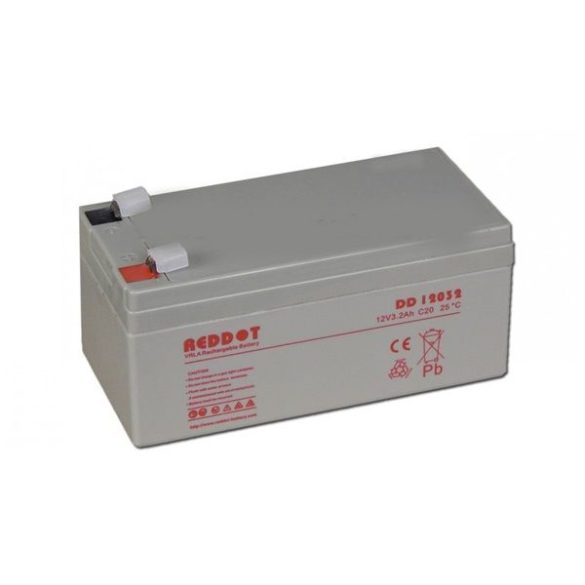 RedDot DD12032 12V 3.2Ah zselés akkumulátor