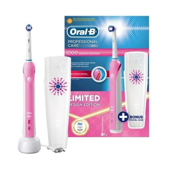 Braun Oral-B D20.513 Pink Limited Edition elektromos fogkefe