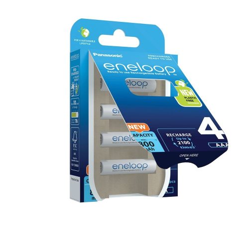 eneloop BK-4MCDE/4BE AAA/mikro 800mAh Ni-MH akkumulátor 4db/csomag