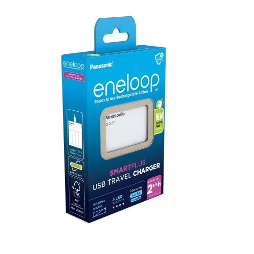 eneloop BQ-CC87USB 4× AA/AAA akkumulátor töltésére