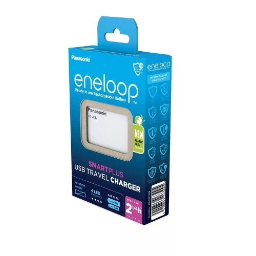 eneloop BQ-CC87USB 4× AA/AAA akkumulátor töltésére