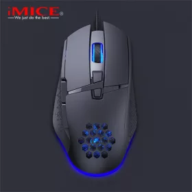 iMICE T90 USB Gaming egér - Fekete