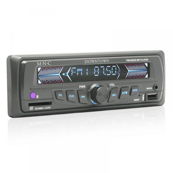MNC MP3-as autórádió USB/SD/MMC kártyaolvasóval (39710GY)