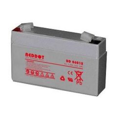 RedDot DD06012 6V 1,2Ah zselés akkumulátor