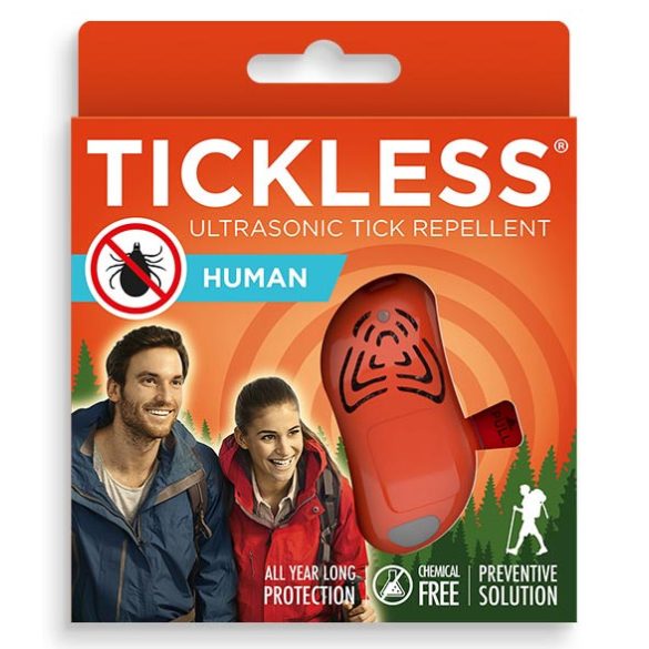 TickLess Human kullancs elleni ultrahangos készülék - narancssárga