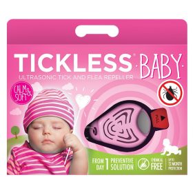 TickLess Baby ultrahangos kullancsriasztó PRO10-007 - pink