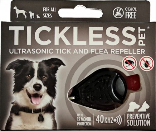 TickLess Pet ultrahangos kullancs- és bolhariasztó - fekete