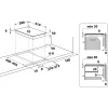 Whirlpool AKT 315/IX beépíthető főzőlap